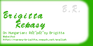 brigitta repasy business card